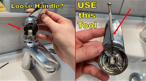 How to fix a wobbly shower handle